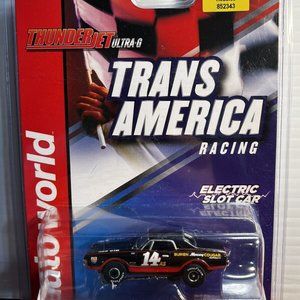 Sealed NEW Auto World 2021 Trans America 67 Mercury Cougar Thunder Jet Slot Car